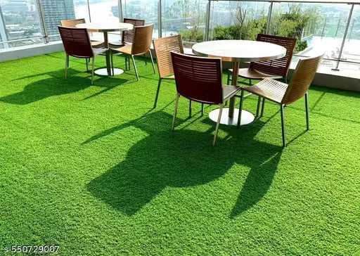 ARTIFICIAL GRASS TURF SIZE (5*4) 50 MM DOUBLE BAKING EXTERIOR QUALITY