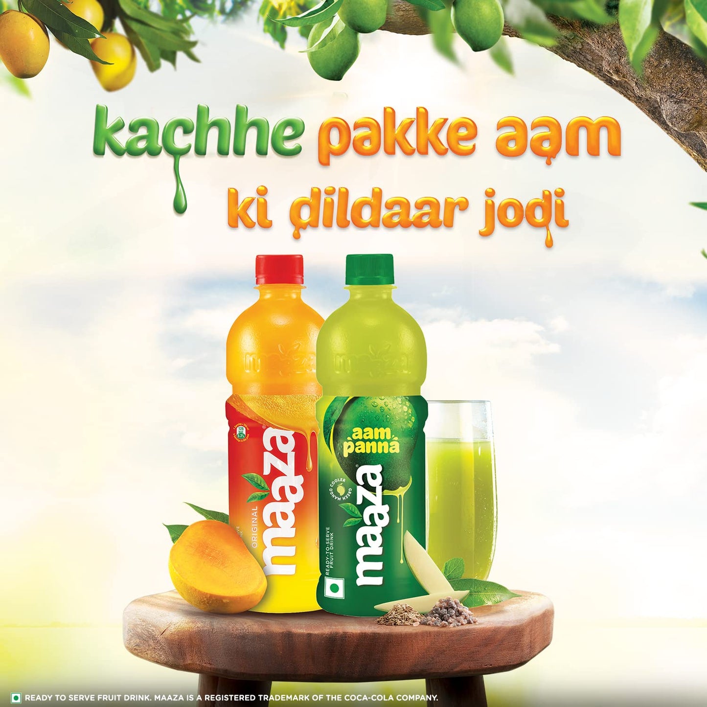 Maaza Mango Drink, Original Flavour, 1.2 L PET Bottle