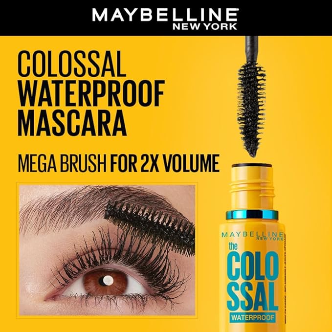 Maybelline New York Eye Makeup Kits & Combos - Eyeliner Combo with Colossal Superblack Kajal, Colossal Waterproof Mascara & Colossal Bold Liner