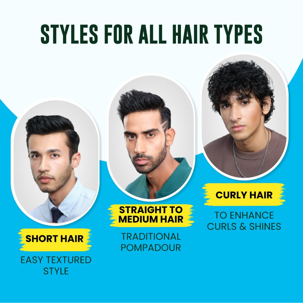 Set Wet Styling Hair Gel for Men - Casually Cool, 250gm | Medium Hold, High Shine | For Medium to Long Hair |No Alcohol, No Sulphate