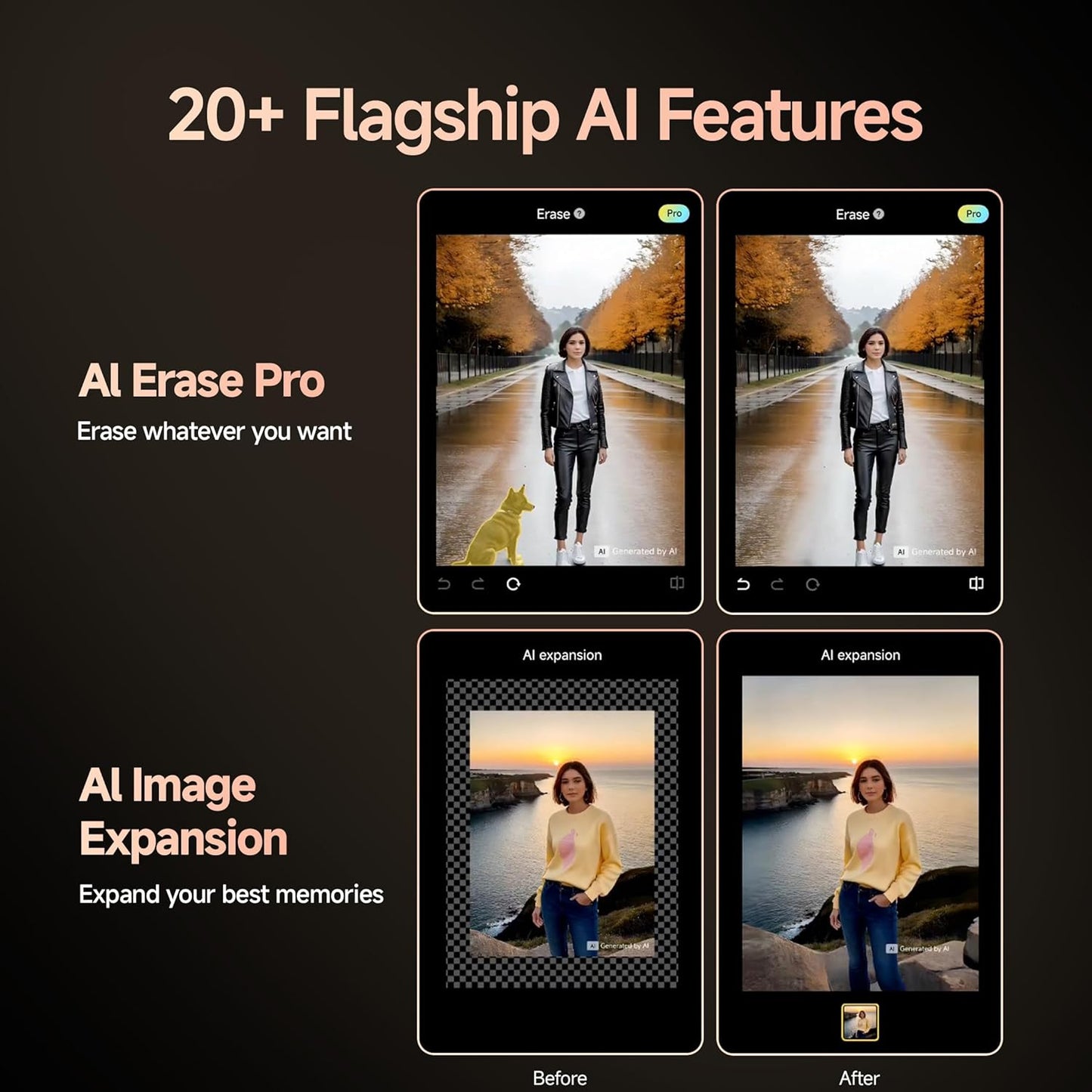 Redmi Note 14 Pro+ 5G in Champagne Gold showcasing 50 MP camera and 5-star rating.