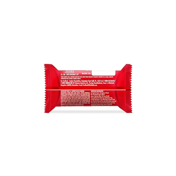 Britannia 5050 Potazos Masti Masala Spicy Flavoured Crisps | 71.5 gm | Potato and Biscuit ka tasty combination