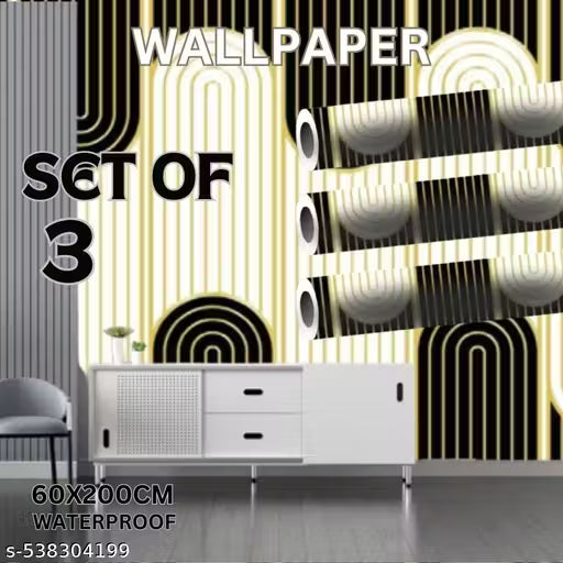 Moisture Proof Wall Sheet Marble Wallpaper Esy To Aply Kitchen Area Hotel Table Office Wall Living Room And Any Other Smooth Surface(60x200CM Set Of 3)