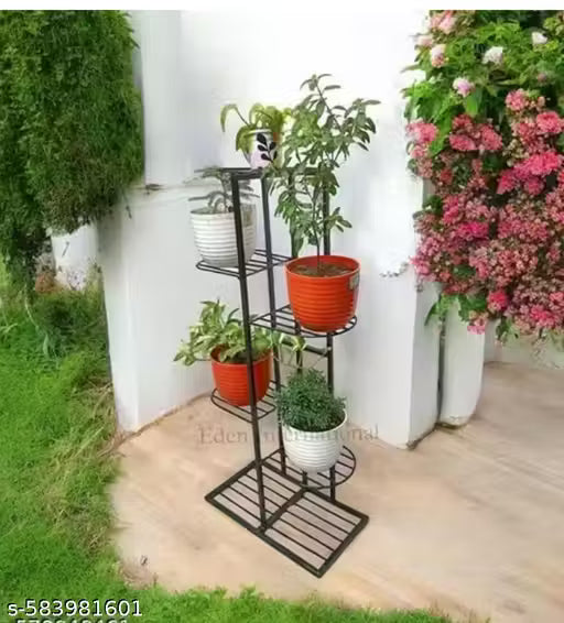 7 Potted Premium Plant Stand Multiple