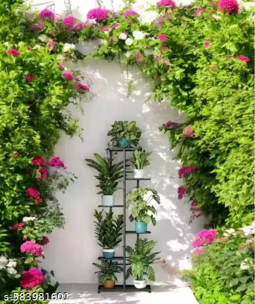 7 Potted Premium Plant Stand Multiple