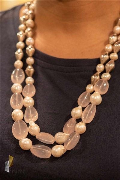Rose Quartz Mala-3