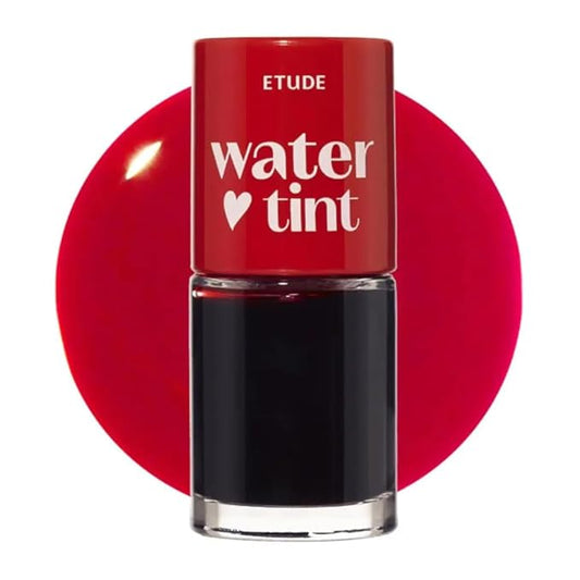 ETUDE Dear Darling Water Gel Luminous Lip & Cheek Tint| Long Lasting, Waterproof, Smudgeproof |Korean Makeup|Shade-02,Cherry-9Gm