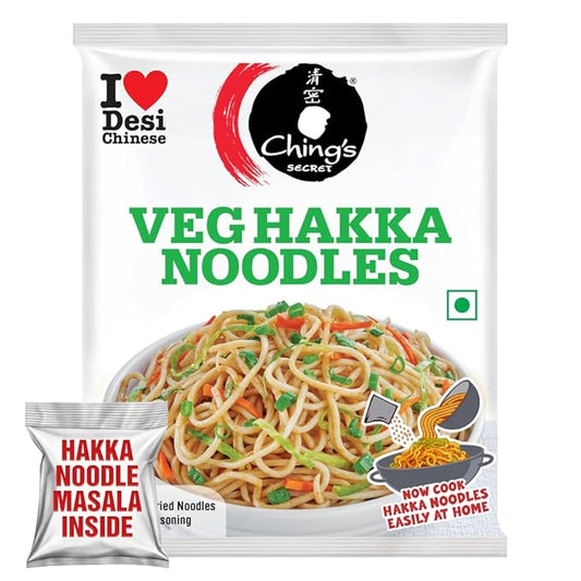 Ching's No Artificial Flavours, Preservative Free Veg Hakka Noodles (150g)