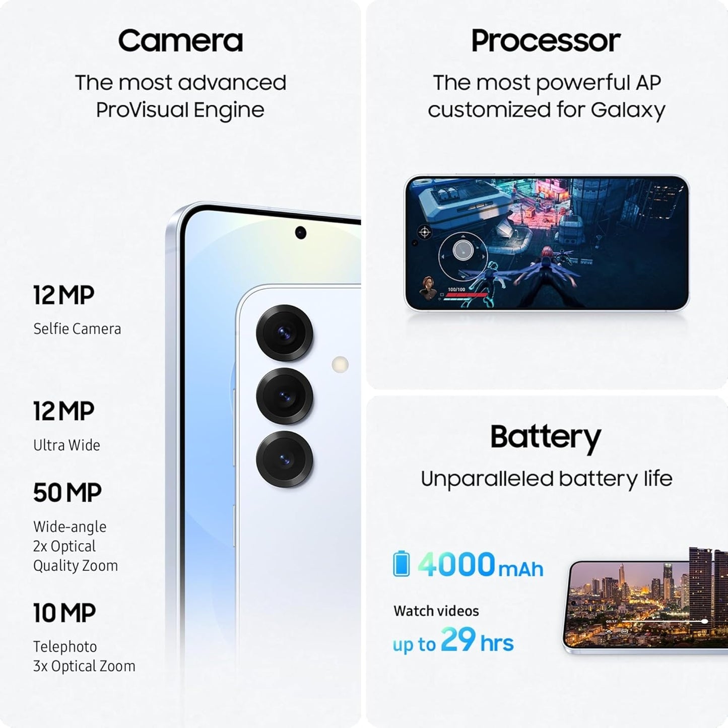 Samsung Galaxy S25 5G Smartphone with Galaxy AI (Silver Shadow, 12GB RAM, 256GB Storage), Snapdragon 8 Elite, 50 MP Camera with ProVisual Engine and 4000mAh Battery