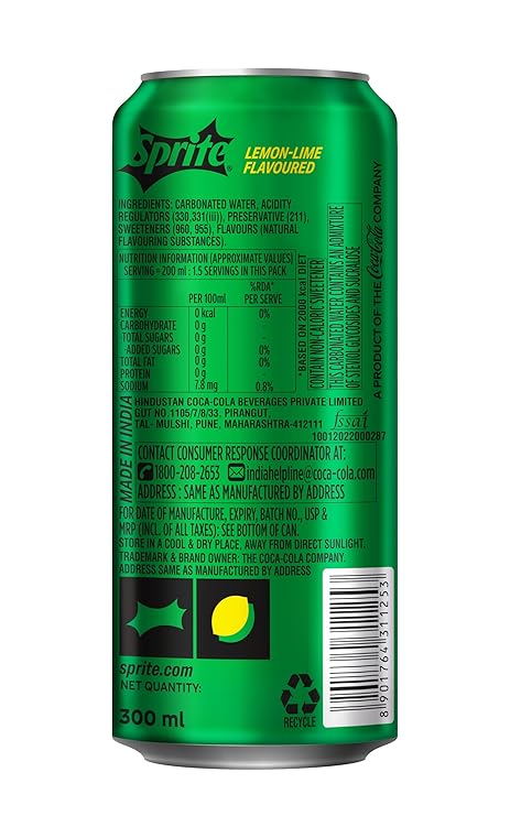 Sprite Zero 300ML Cans