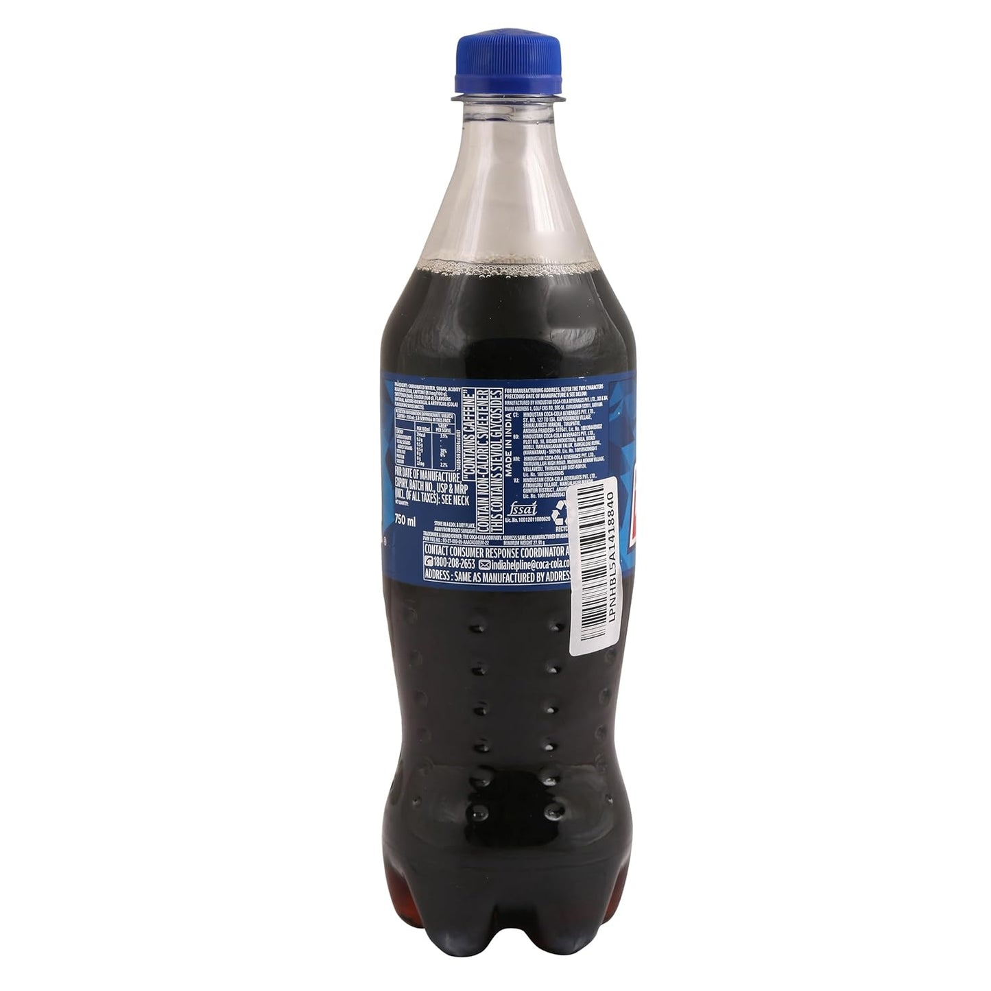 Thums Up Soft Drink Pet Bottle, 750 Ml, Cola
