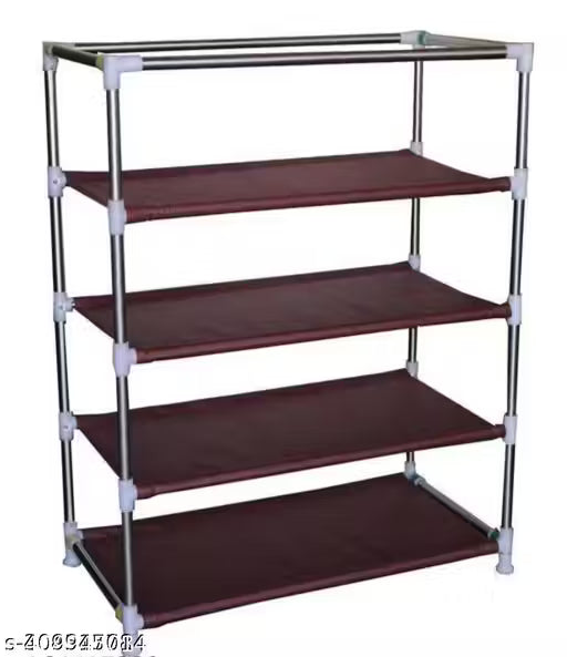 Plastic-4step-maron s hoe stand555