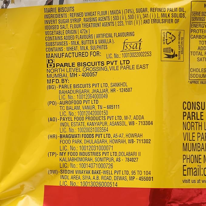 Parle Marie, 800 Gram