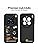 AESTMO Back Case Cover for Vivo X200 Pro 5G | Cute Fun Cartoon 3D Ball | Coffee Silicone Case | Full Body Protection | Camera Protection Back Cover for Vivo X200 Pro 5G (Black)