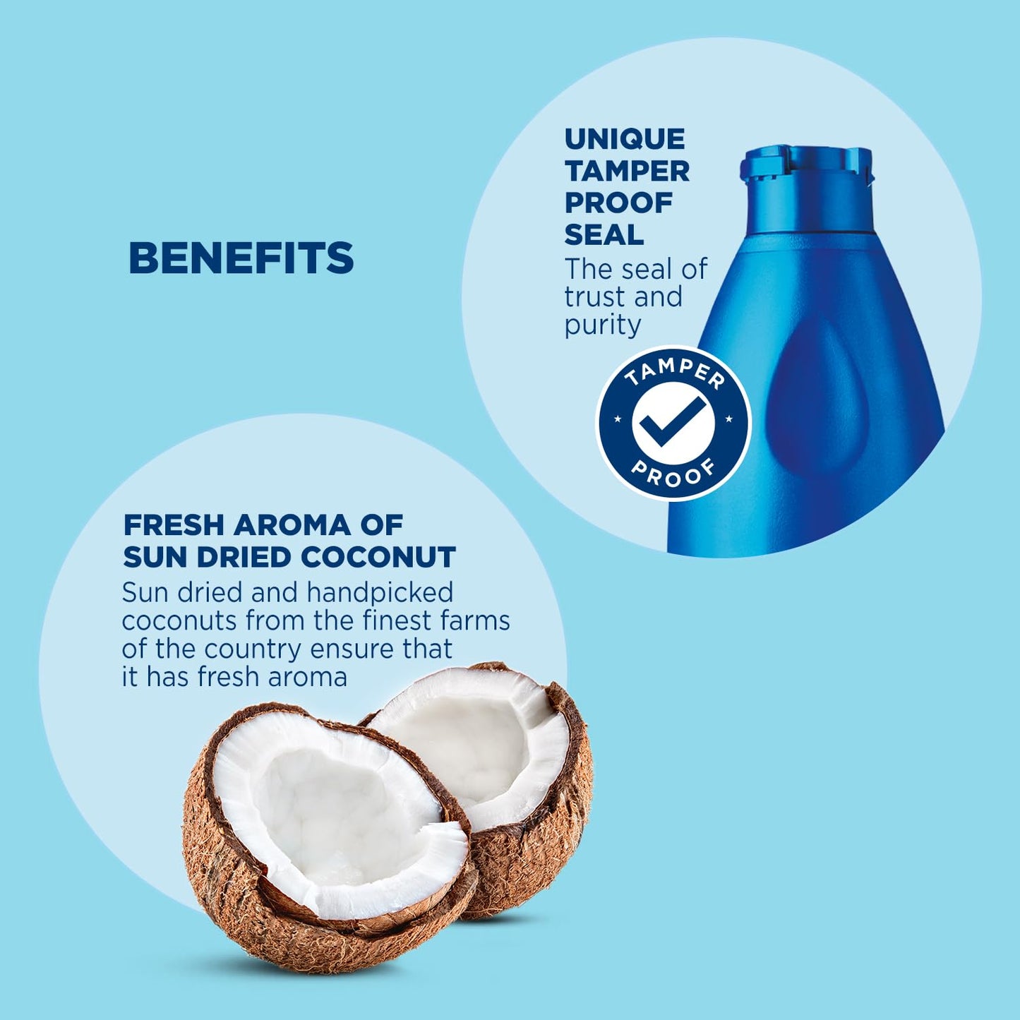 Parachute Coconut Oil 600 ml - Bottle