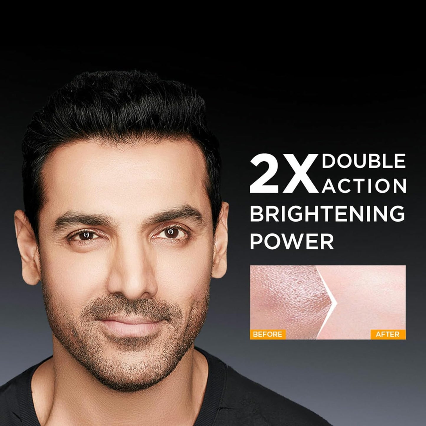 Garnier Men, Face Wash, Brightening & Anti-Pollution, TurboBright Double Action, 100 g