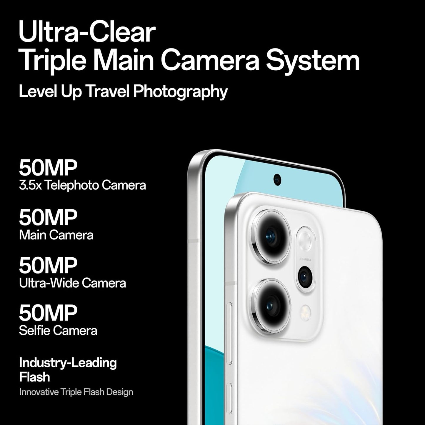 OPPO Reno14Pro 5G (Titanium Grey, 12GB RAM, 256GB Storage)