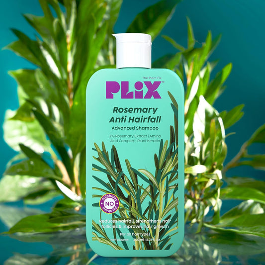 The Plant Fix Plix Rosemary Advanced Anti HairFall Shampoo for Decreases Hair Fall & Breakage - 200 ml | All Hair Types | Men & Women | Sulphate & Paraben Free