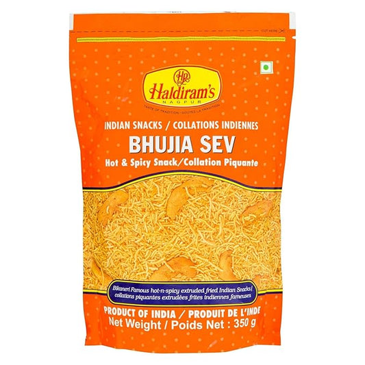 Haldiram's Nagpur Bhujia Sev, Spicy, 400 Gram