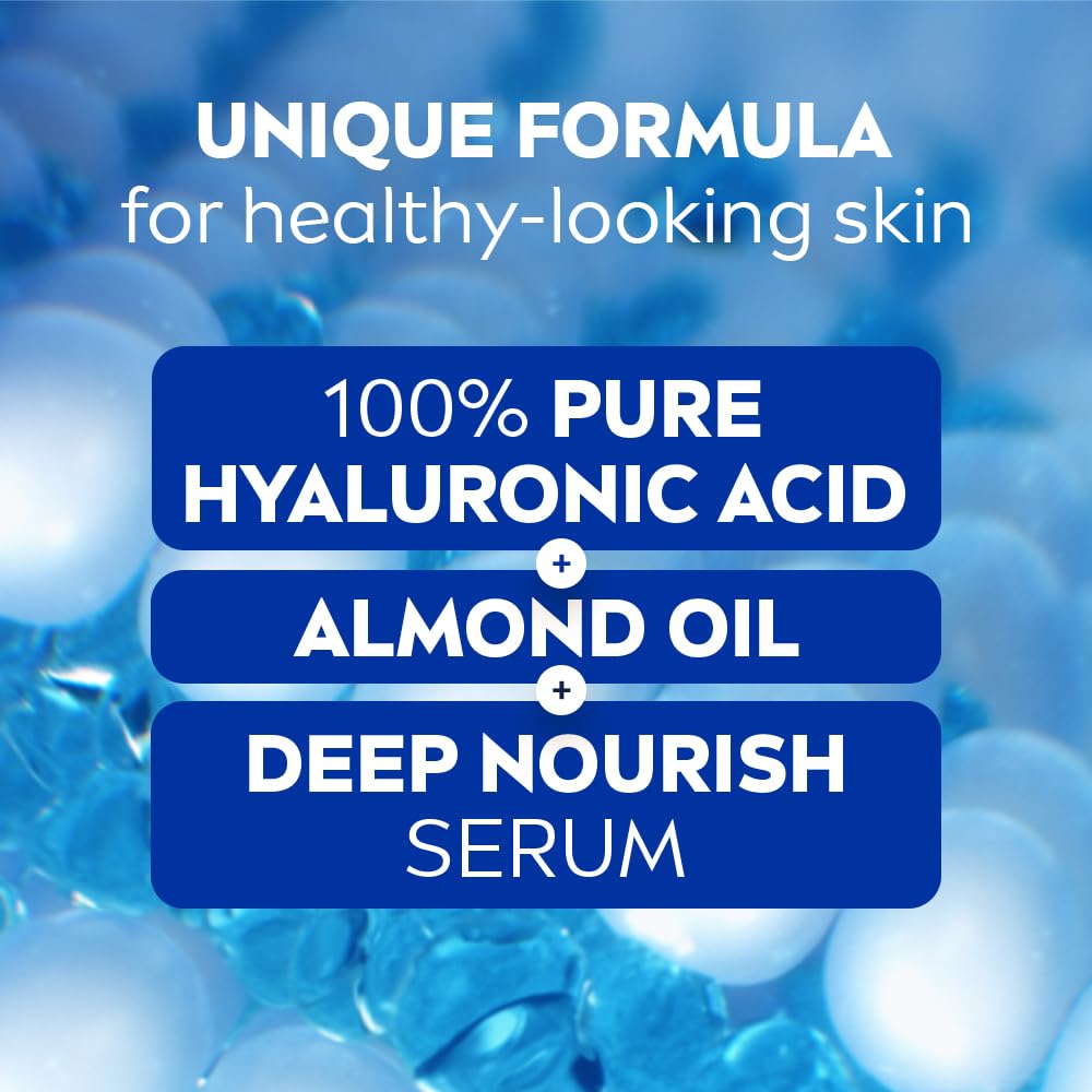 Nivea Body Lotion For Very Dry Skin, Nourishing Body Milk With 2X Almond Oil 72 H Moisturization, For Men & Women, 600 ml