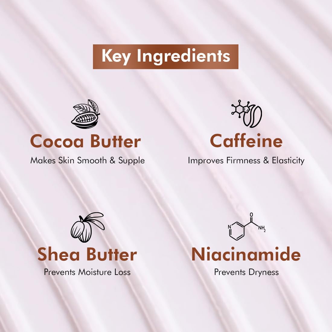 mCaffeine Summer Breeze Perfume Body Lotion| Niacinamide, Cocoa Butter & Shea Butter For Deep Moisturization | Lightweight, Non-Sticky | Aqua-Fresh Beachy Fragrance | Body Lotion For Dry Skin - 300ml