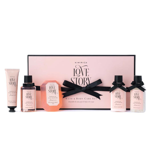 Kimirica Love Story Luxury Bath and Body Care Gift Set Box