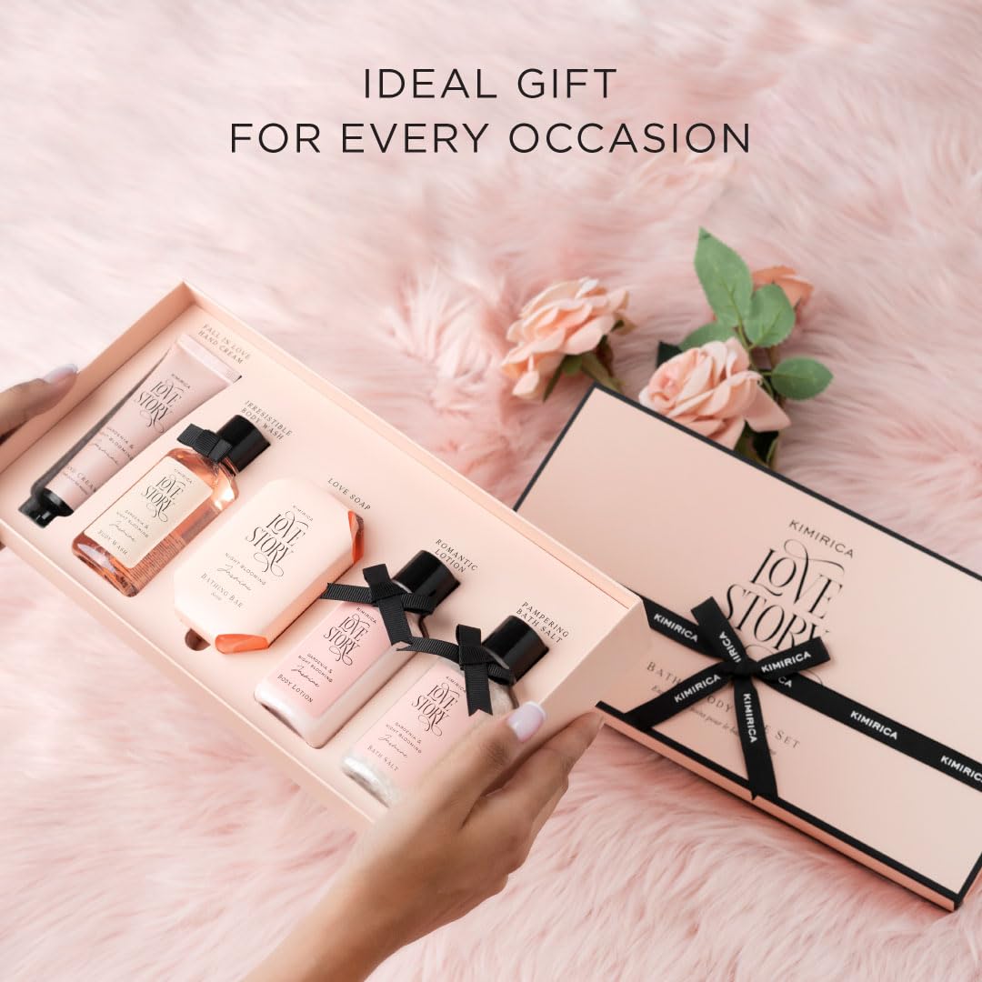 Kimirica Love Story Luxury Bath and Body Care Gift Set Box