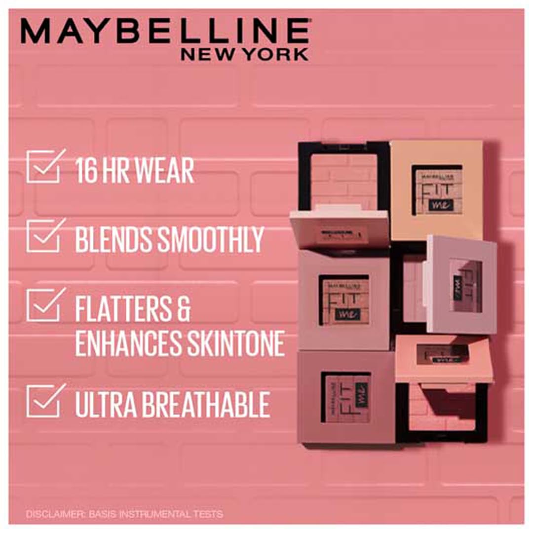 Maybelline New York New Fit Me Mono Blush, 16 hours Easy to Use Long-lasting Cheek Blush, Pigmented Creamy Powder Blush Formula, Natural and True to Tone Blush - 60 Passionate|4.5 grams