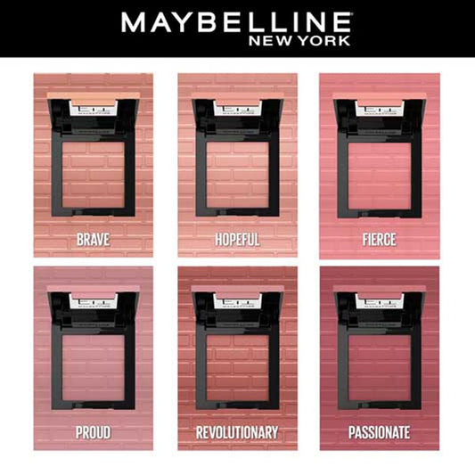 Maybelline New York New Fit Me Mono Blush, 16 hours Easy to Use Long-lasting Cheek Blush, Pigmented Creamy Powder Blush Formula, Natural and True to Tone Blush - 60 Passionate|4.5 grams